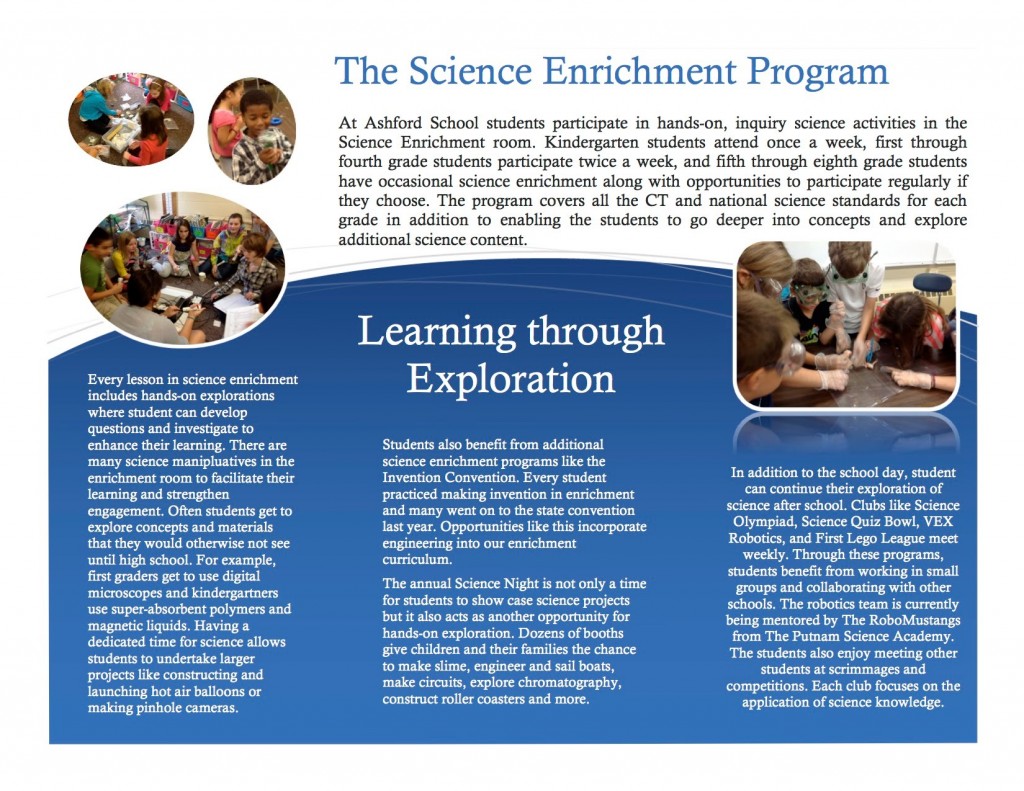 Science Prek4 Ashford School